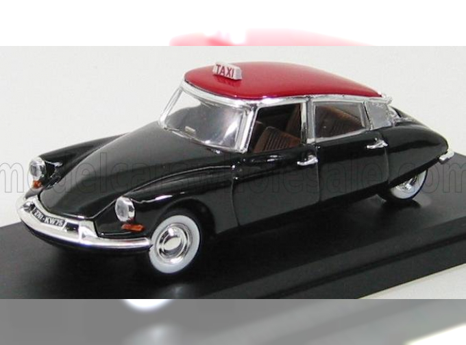 CITROEN Ds19 Taxi De Paris (1963), Black Red