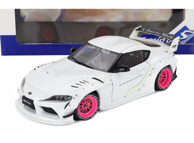 TOYOTA Gr Supra Liberty Walk Body Kit Coupe (2025), White Met