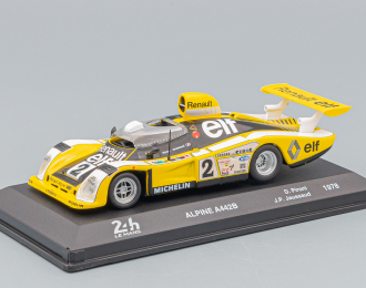 RENAULT Alpine A442b 2.0l Turbo V6 Team Renault Sport №2 Winner 24h Le Mans (1978) D.Pironi - J.P.Jaussaud, Yellow White Black