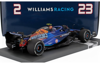 WILLIAMS F1 Fw45 Team Williams Racing Gulf №2 Las Vegas Usa Gp 2023 Logan Sargeant, 2 Tone Blue