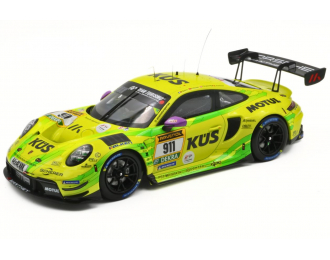 PORSCHE 911 GT3 R #911 Manthey-Racing 24h Nuerburgring Laurens Vanthoor, Thomas Preining, Kevin Estre, Ayhancan Güven (2024), yellow/green