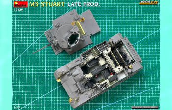 Сборная модель M3 Stuart - Military - Wwii 1945