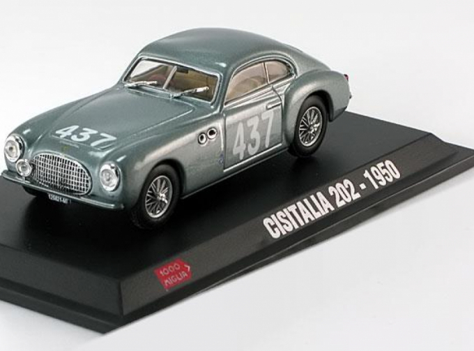 CISITALIA 202 #437 Mille Miglia (1950), grey metallic
