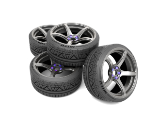 Набор дисков Work Emotion T5R 19 дюймов (с покрышками)