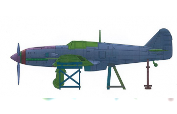 Сборная модель I.J.N. TYPE 3 FIGHTER MODEL 2 "FAST-BACK CANOPY"