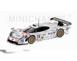 PORSCHE 911 GT1 26 Winner LM 1998 McNish - Ortelli - Aiello, white