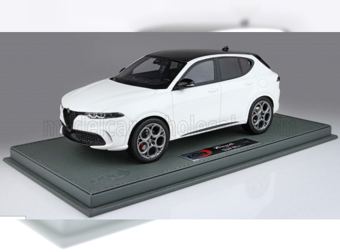 ALFA ROMEO Tonale Veloce Tributo Black Roof (2023) - Con Vetrina - With Showcase, Bianco Alfa - White Black