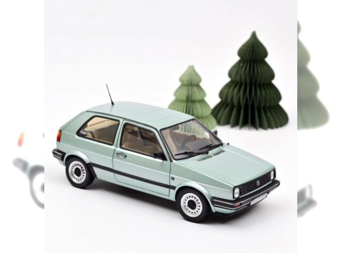 VOLKSWAGEN Golf II CL (3-двери) 1987 Light Green Metallic