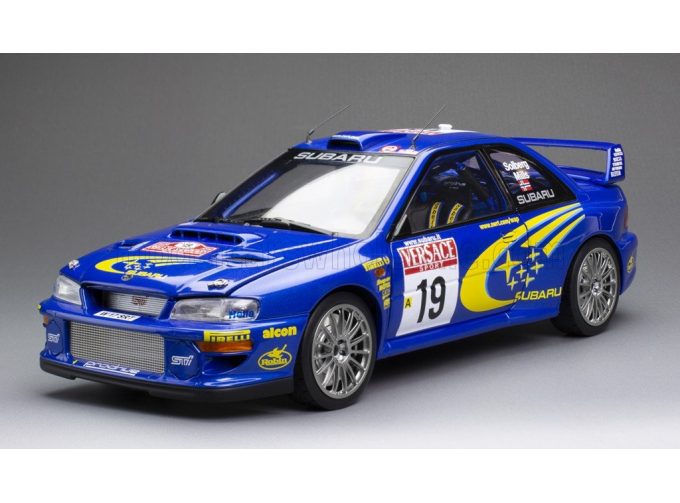 SUBARU Impreza S6 WRC #19 Solberg Petter / Mills Phil Rallye Sanremo Rallye d'Italia (2000), blue