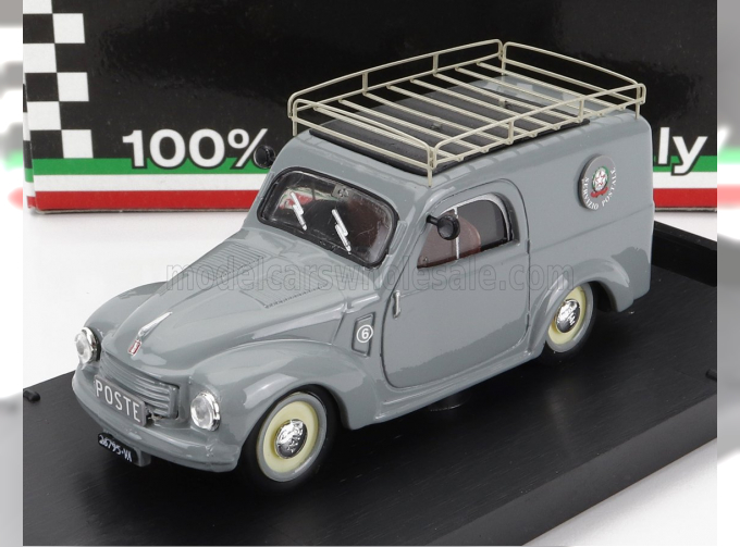 FIAT 500c Van Poste Italiane Servizio Postale Varese (1950), grey