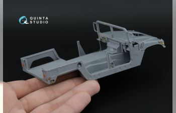 3D Декаль интерьера кабины для семейства Humvee (ICM)