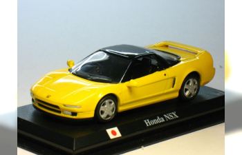 HONDA NSX, yellow