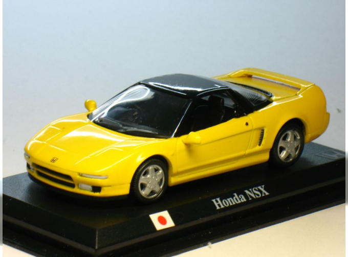 HONDA NSX, yellow