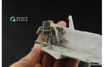 3D Декаль интерьера кабины пилота SBD-5 Dauntless/A-24B Banshee (Trumpeter)