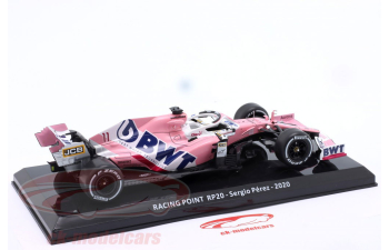 MERCEDES-BENZ BWT F1 Rp20 Team Sportpesa Racing Point №11 Season (2020) Sergio Perez, Matt Pink Blue