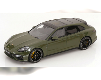 PORSCHE Panamera Turbo S Sport Turismo (2021), darkgreen