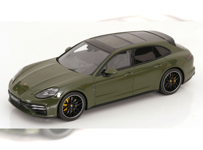 PORSCHE Panamera Turbo S Sport Turismo (2021), darkgreen