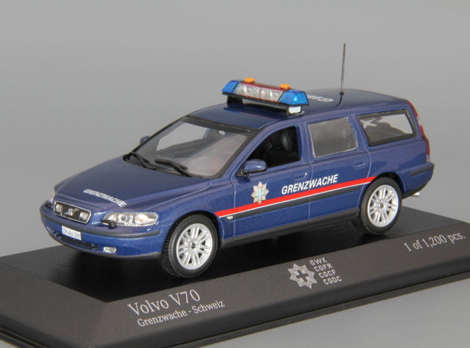 VOLVO V70 Grenzwacht-Schweiz (1998), blue