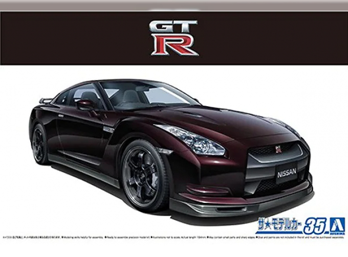 Сборная модель NISSAN R35 GT-R Spec-V 09