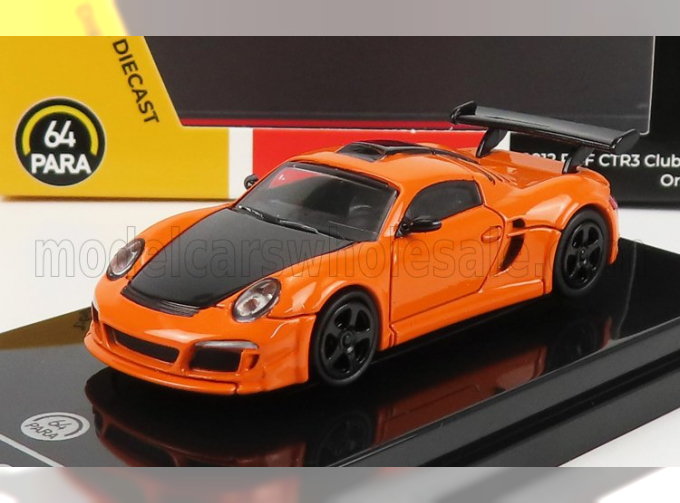 PORSCHE GT RUF CTR3 CLUBSPORT (2012), orange