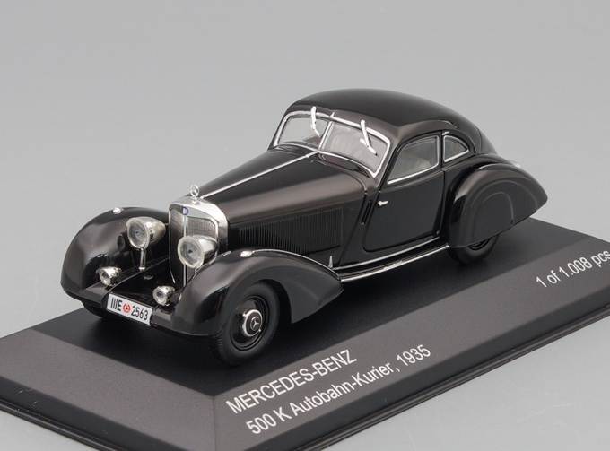 MERCEDES-BENZ 500K Autobahn-Kurier (1935), black