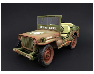 Jeep Willys *Militairy Police*, dirty version 1944