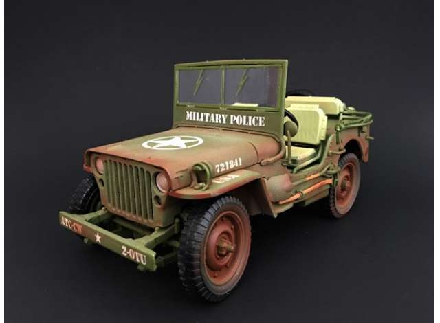 Jeep Willys *Militairy Police*, dirty version 1944
