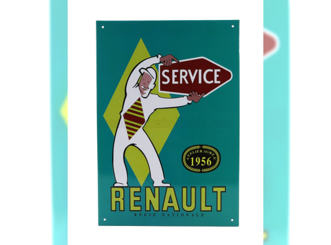 ACCESSORIES Metal Plate - Renault Service, Various