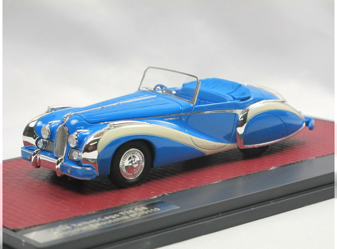 TALBOT-LAGO T26 GS Cabriolet Saoutchik #110110 (открытый) 1948 Blue