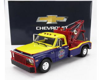 CHEVROLET C-30 Truck (1969) - Carro Attrezzi - Wrecker Road Chevrolet Super Service, Blue Yellow