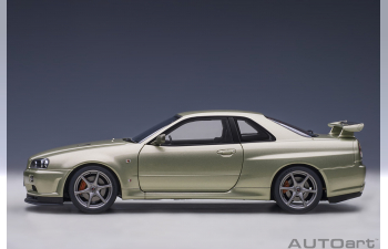 NISSAN Skyline GT-R (R34) V-SPEC II “NUR” (millennium jade)