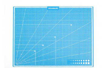 Коврик для резки Небесно-голубой, формат А2, 5 слоёв