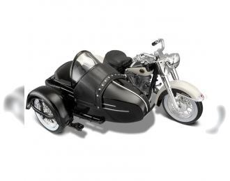 Harley-Davidson FLH Duo Glide (1958), black / biege