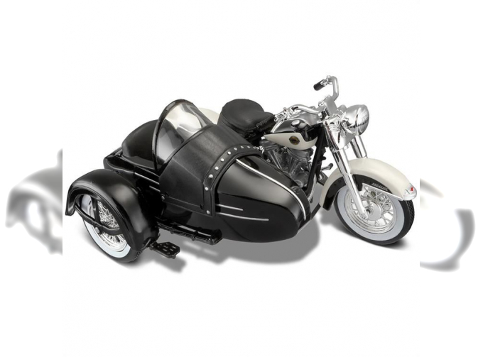 Harley-Davidson FLH Duo Glide (1958), black / biege