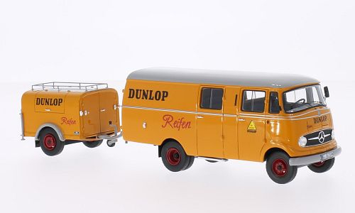 MERCEDES-BENZ L319 "Dunlop" с прицепом 1961