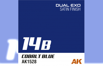 Краска акриловая Dual Exo 14B - Cobalt Blue, 60ml