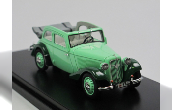 ADLER Trumpf Junior 2-door open roof (1934-39), green