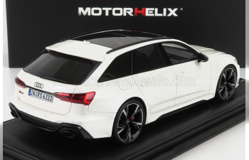 AUDI A6 Rs6 Avant (c8) 2020, Carrara White