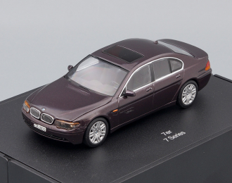 BMW 7 Series, burgundy