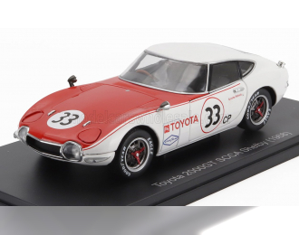 TOYOTA 2000gt №33 Shelby Scca (1968), White Red