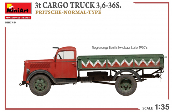 Сборная модель OPEL 3t Cargo 3,6 Truck 2-assi (1940)