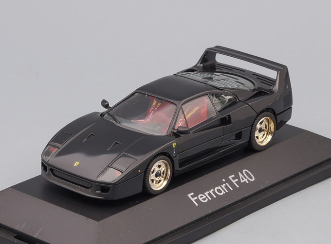 FERRARI F40 (1987), black