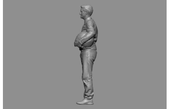 Фигурка Мужчина с шлемом (под покраску)