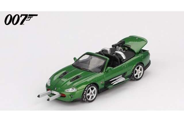 Jaguar XKR *Die Another Day* German Blister Packaging, green 2002