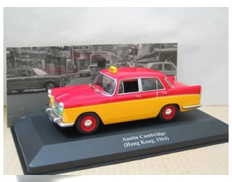 AUSTIN Cambridge A60 (Hong Kong, 1964), Collection Les Taxis du monde, yellow / red