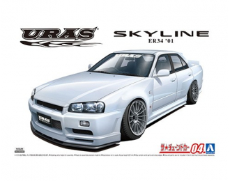 Сборная модель Nissan Skyline ER34 Uras Type-R 01
