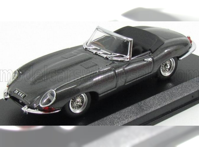 JAGUAR E-type Spider English Version (1961), black