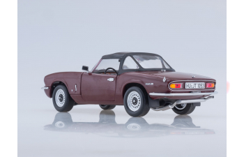 TRIUMPH Spitfire MK IV Closed Convertible (1970), damson red