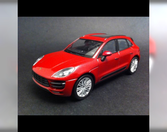 PORSCHE MACAN Turbo 2015 impulsrot