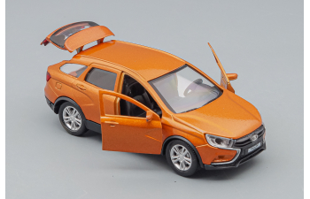 LADA VESTA SW Cross, оранжевый